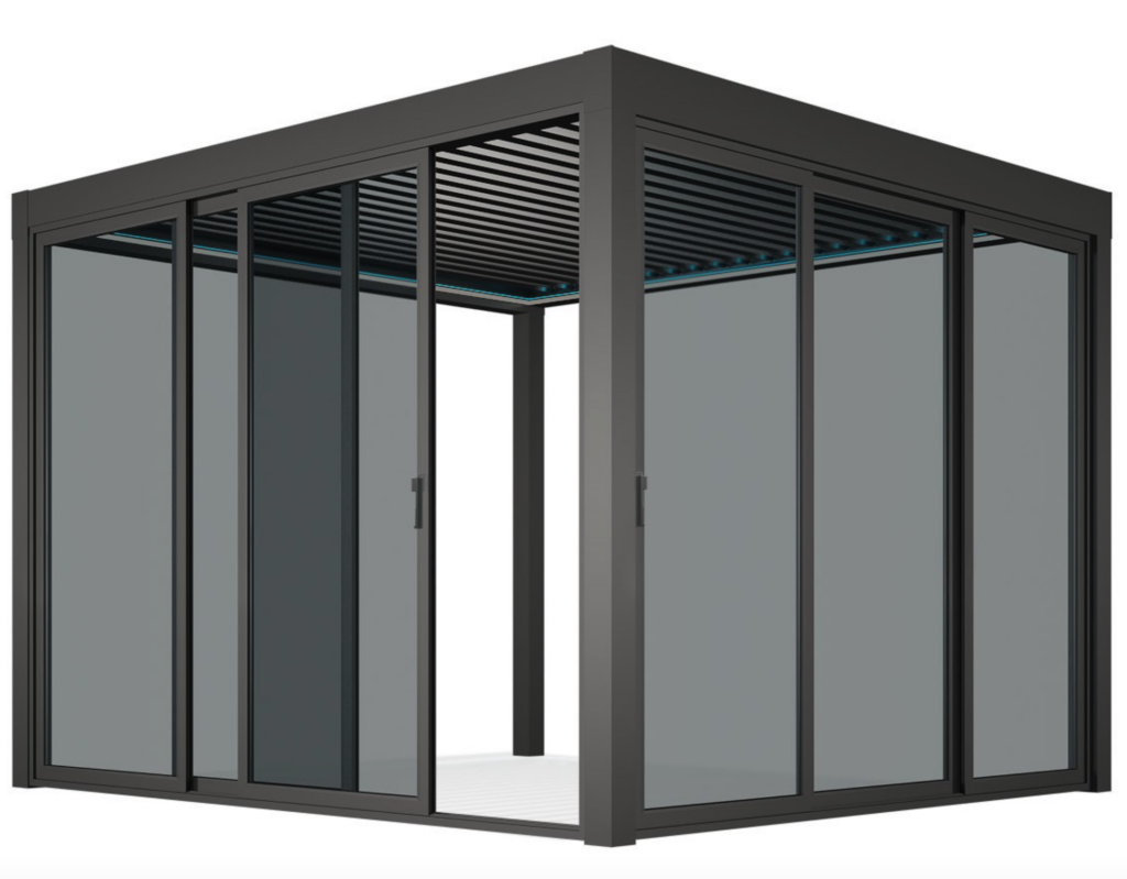 Frame – Glasschiebesystem isolierverglast