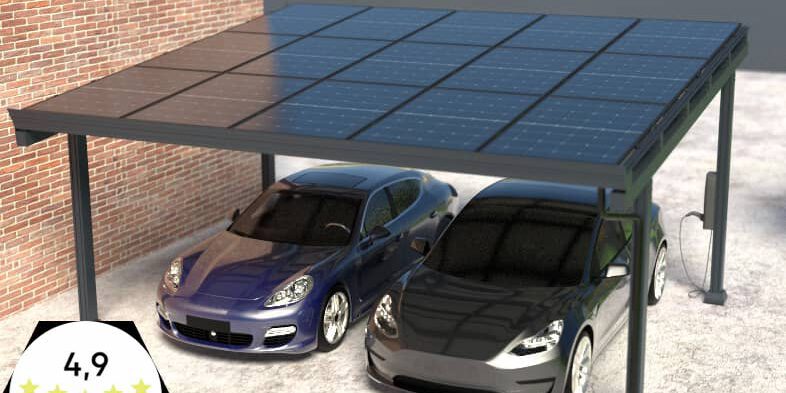 Drelux Solarcarport Render S