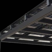 Aluminium Solarcarport Einzelmodul – Bild 3