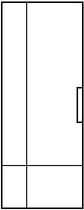 Mit 1-1 Sprossen