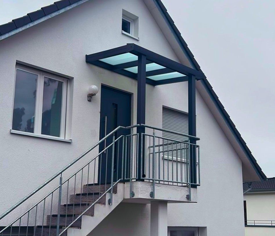 Eingangsüberdachung Haustür Nürnberg fürth erlangen