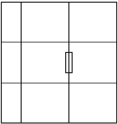 Seitenelement links Doppeltür